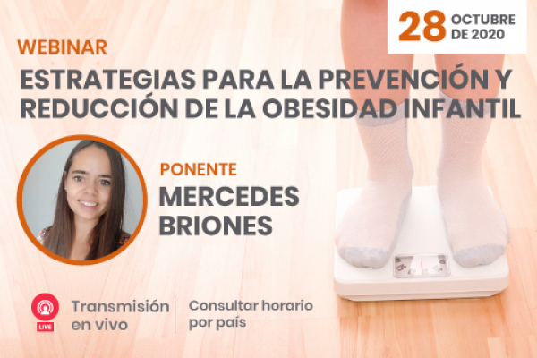 UNINI organiza el webinar “Estrategias para la prevención y reducción de la obesidad infantil”