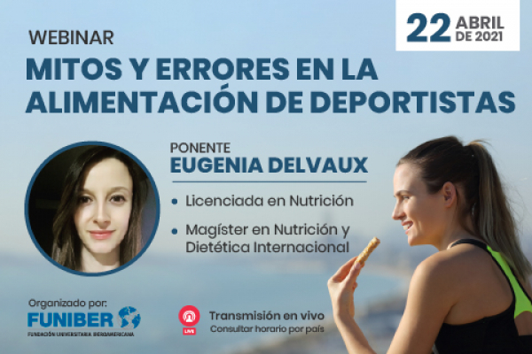 Participación de UNINI Puerto Rico en webinar sobre mitos y errores que rodean la alimentación de deportistas
