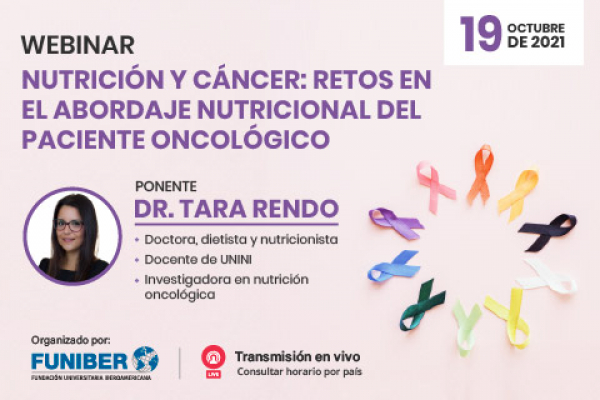 UNINI Puerto Rico participa en webinar sobre la influencia de la nutrición en el cáncer