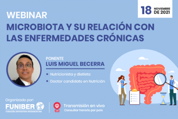 UNINI Puerto Rico participa en webinar sobre microbiota y enfermedades crónicas