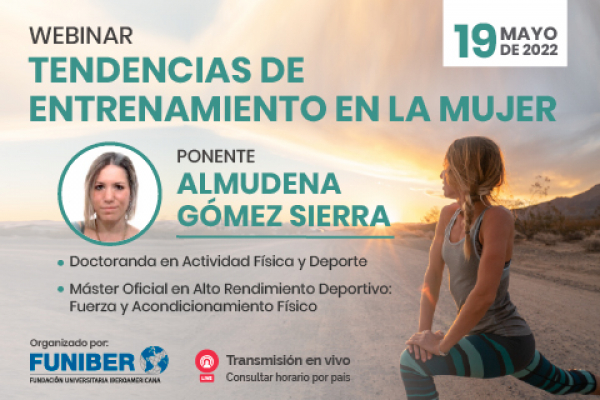 UNIB participa en webinar sobre tendencias de entrenamiento en la mujer